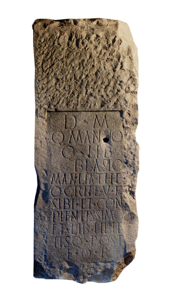Epitafio di Quintus Manlius Blastus e della sua famiglia