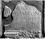 Dedica in onore di un patrono di Aquileia
