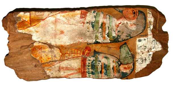 frammento di sarcofago egizio - lato B
