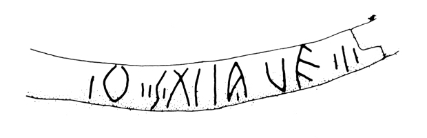 Situla - iscrizione