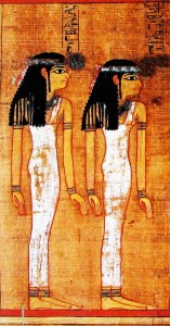 La figlia e la moglie dello scriba Amen-hotep